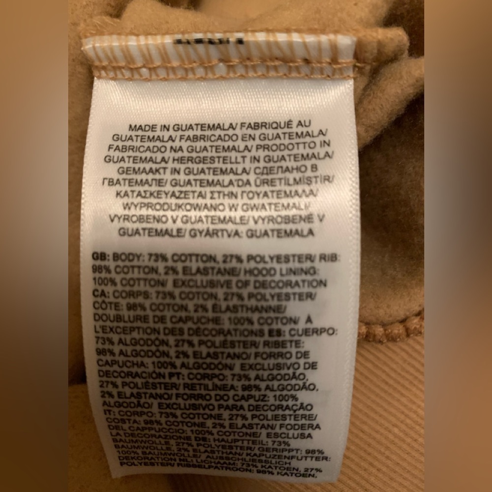 The North Face Brown Hoodie Hooded Sweatshirt - Picture 6 of 10